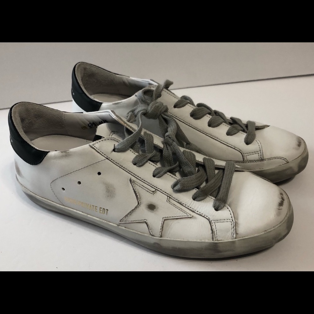 Golden Goose Private Edition Low White/Black 40 - Picture 2 of 11